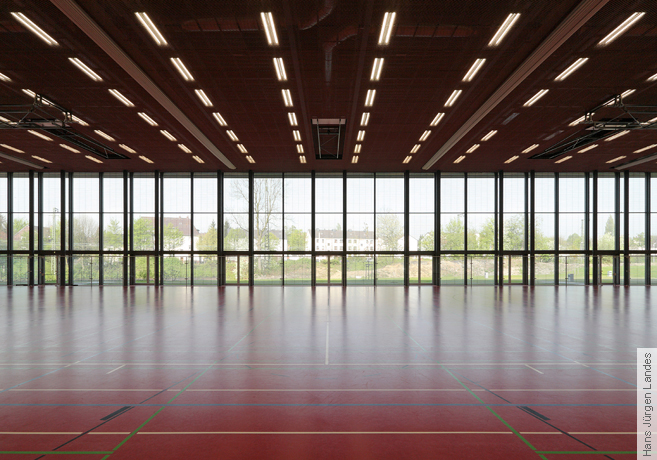 Blick von der Tribüne